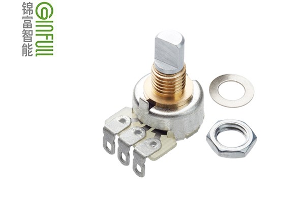 In what fields are rotary adjustable potentiometers suitable for use?